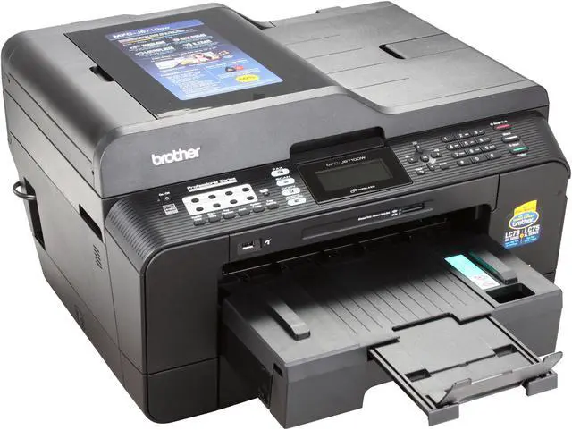 Alt view image 9 of 10 - Brother Professional Series MFC-J6710DW Inkjet All-in-One Printer with up to 11" x 17" Duplex Printing and Dual Paper Trays