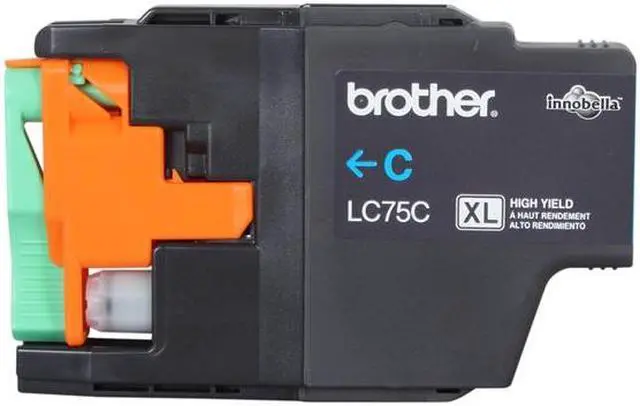 Alt view image 3 of 6 - Brother LC75C High Yield Innobella Ink Cartridge - Cyan