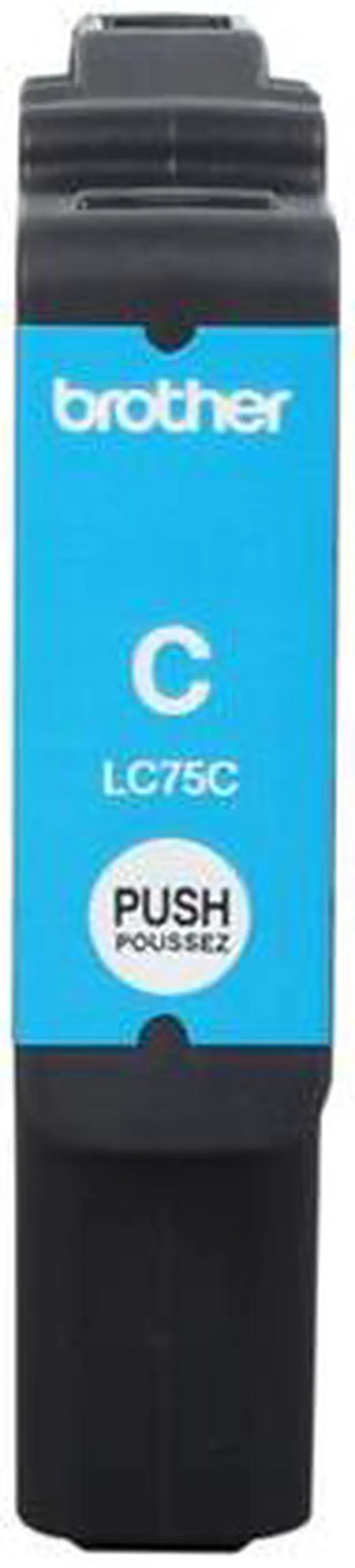 Alt view image 4 of 6 - Brother LC75C High Yield Innobella Ink Cartridge - Cyan