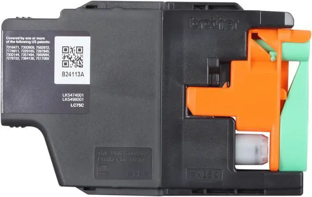 Alt view image 5 of 6 - Brother LC75C High Yield Innobella Ink Cartridge - Cyan