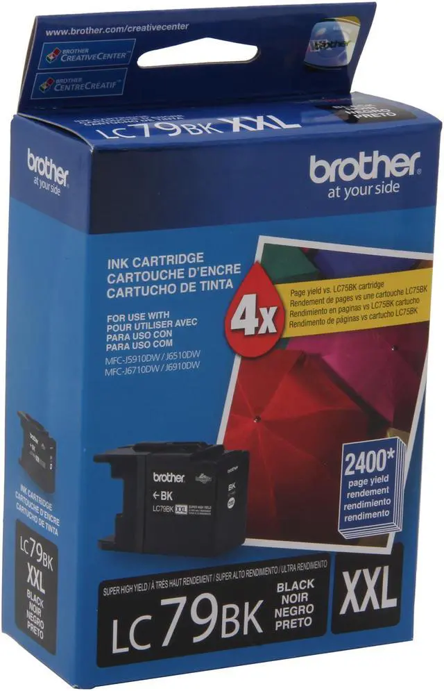 Alt view image 2 of 7 - Brother LC79BK Super High Yield Innobella Ink Cartridge - Black