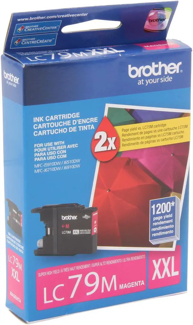 Alt view image 2 of 8 - Brother LC79M Super High Yield Innobella Ink Cartridge - Magenta
