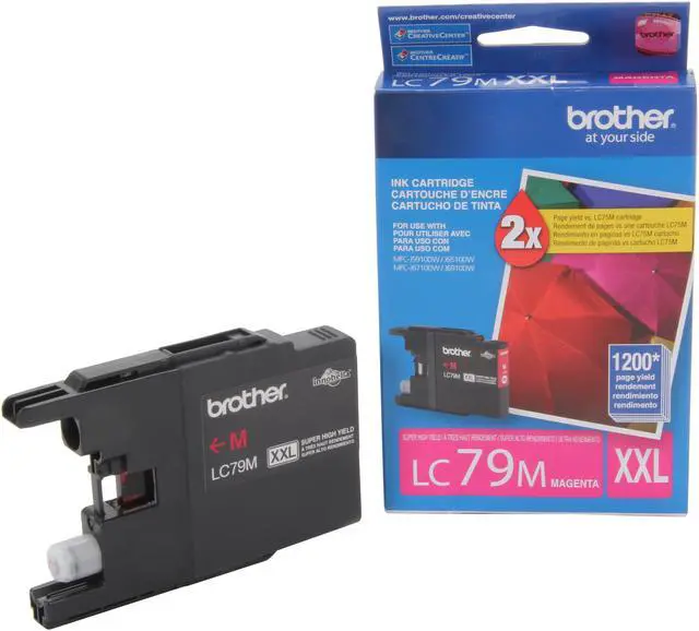 Alt view image 3 of 8 - Brother LC79M Super High Yield Innobella Ink Cartridge - Magenta
