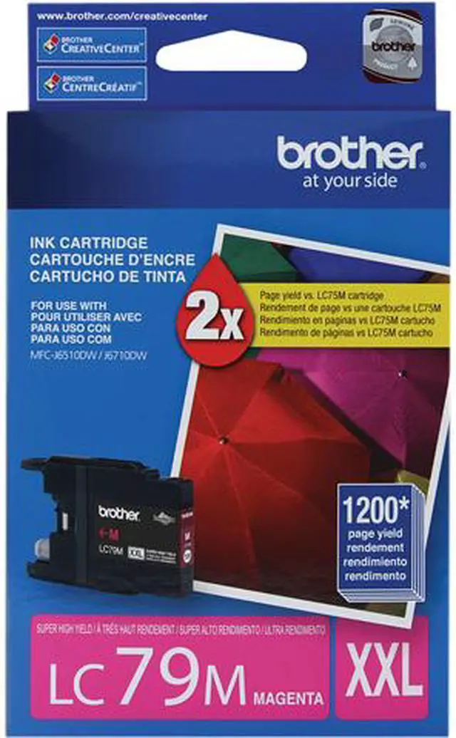 Main image of Brother LC79M Super High Yield Innobella Ink Cartridge - Magenta