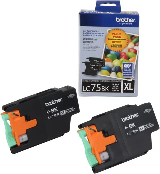 Alt view image 2 of 5 - Brother LC752PKS High Yield Innobella Ink Cartridge - Dual Pack - Black