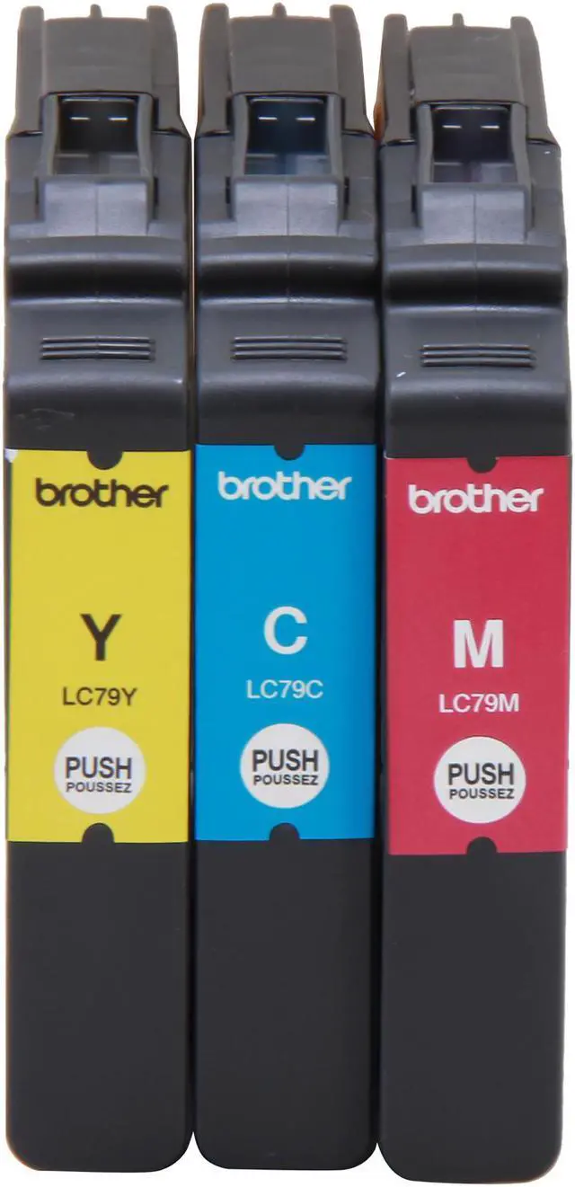 Alt view image 3 of 5 - Brother LC793PKS Super High Yield Innobella Ink Cartridge - Combo Pack - Cyan/Magenta/Yellow