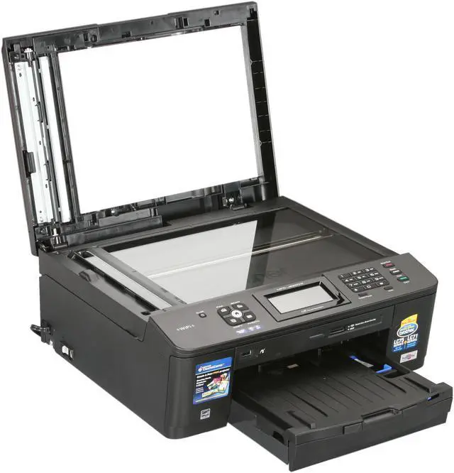 Alt view image 6 of 8 - Brother MFC series MFC-J625DW Up to 35 ppm Black Print Speed 6000 x 1200 dpi Color Print Quality Wireless (802.11 b/g/n) InkJet MFC / All-In-One Color Printer