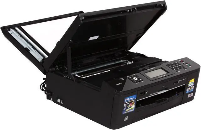 Alt view image 7 of 8 - Brother MFC-J825DW Up to 35 ppm Black Print Speed 6000 x 1200 dpi Color Print Quality Ethernet (RJ-45) / USB / Wi-Fi InkJet MFC / All-In-One Color Printer