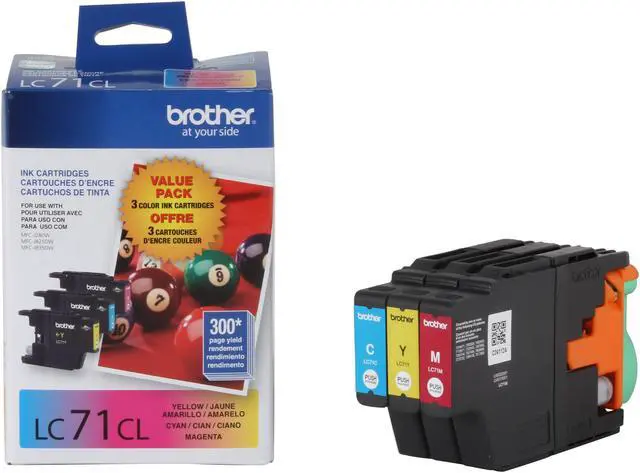 Alt view image 6 of 6 - Brother LC713PKS Innobella Ink Cartridge - Combo Pack - Cyan/Magenta/Yellow
