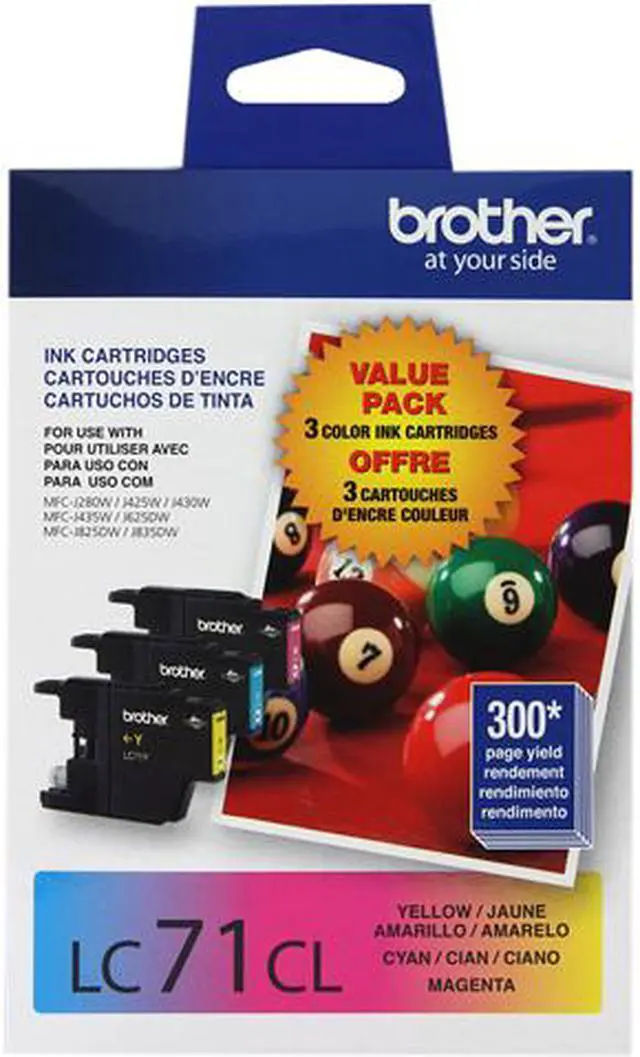 Main image of Brother LC713PKS Innobella Ink Cartridge - Combo Pack - Cyan/Magenta/Yellow