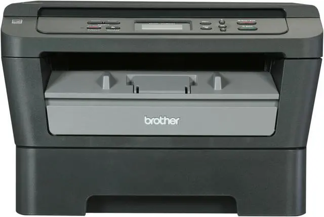 Alt view image 3 of 12 - Brother DCP-7060D Monochrome Multifunction Laser Printer