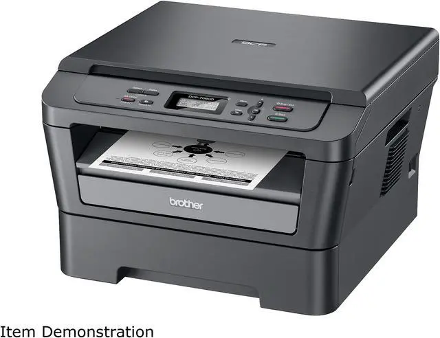 Alt view image 11 of 12 - Brother DCP-7060D Monochrome Multifunction Laser Printer
