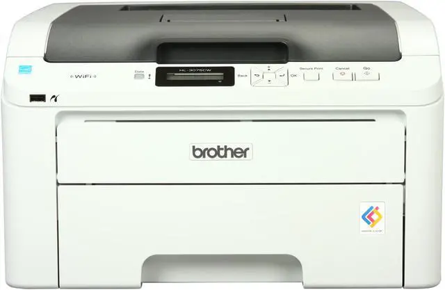 Alt view image 2 of 8 - Brother HL Series HL-3075CW Workgroup Up to 19 ppm 600 x 2400 dpi Color Print Quality Color Ethernet (RJ-45) / USB / Wi-Fi Digital Color LED Printer