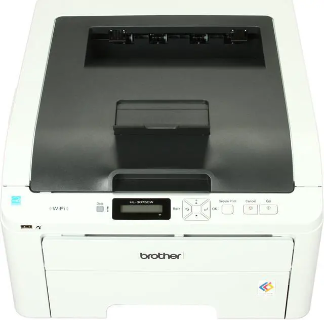 Alt view image 6 of 8 - Brother HL Series HL-3075CW Workgroup Up to 19 ppm 600 x 2400 dpi Color Print Quality Color Ethernet (RJ-45) / USB / Wi-Fi Digital Color LED Printer