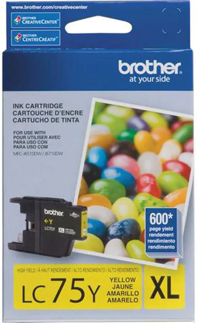 Main image of Brother LC75YS Ink Cartridge Yellow