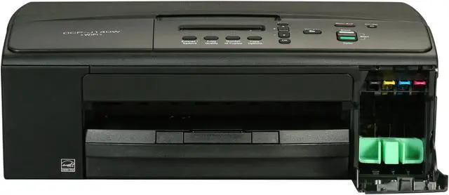 Alt view image 2 of 8 - Brother DCP series DCP-J140W Up to 33 ppm Black Print Speed USB / Wi-Fi InkJet MFC / All-In-One Color Printer