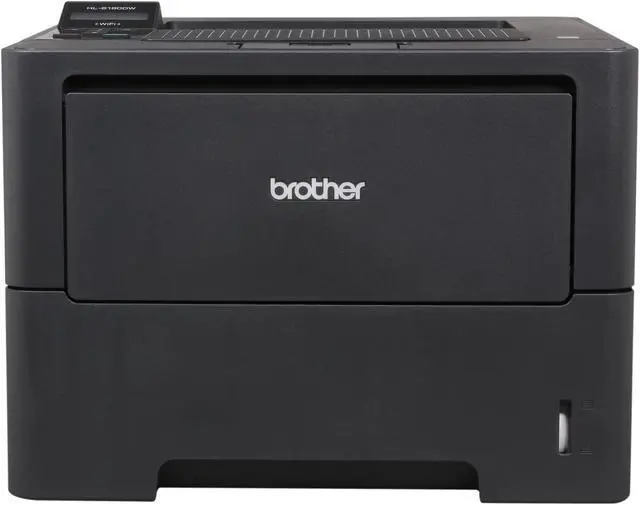 Alt view image 2 of 9 - Brother HL-6180DW High Speed Single Function Laser Printer with Wireless Networking and Duplex Printing