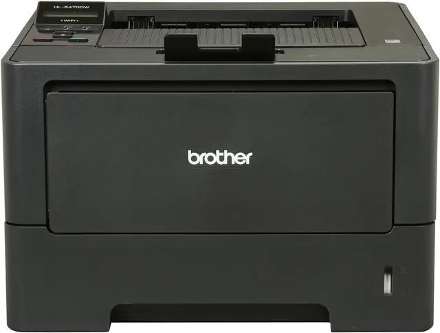Alt view image 2 of 8 - Brother HL-5470DW High Speed Single Function Laser Printer with Wireless Networking and Duplex Printing
