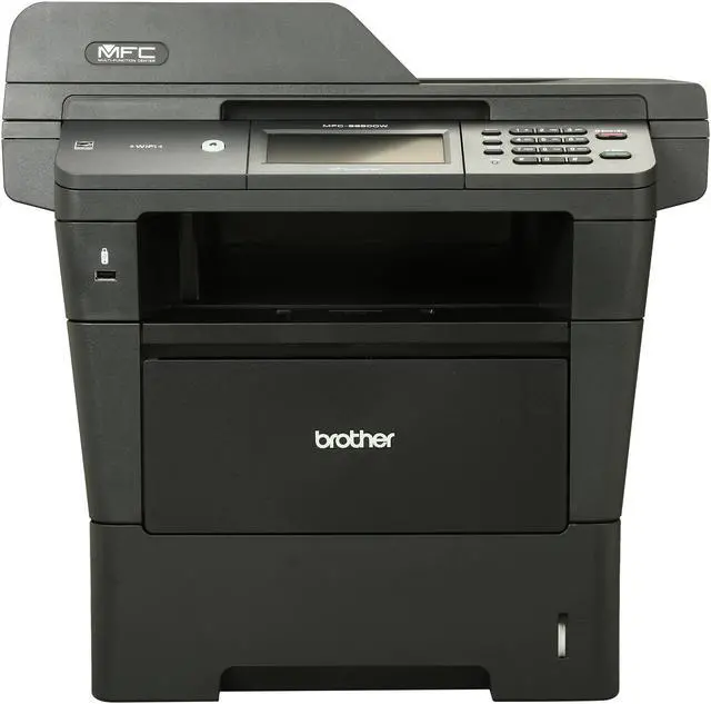 Alt view image 2 of 8 - Brother MFC Series MFC-8950dw MFC / All-In-One Up to 42 ppm Monochrome Wireless 802.11b/g/n Laser Printer