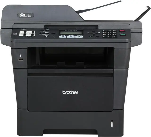 Alt view image 2 of 9 - Brother MFC-8910DW High Speed All-In-One Laser Printer with Wireless Networking and Advanced Duplex Printing