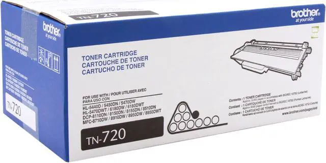 Alt view image 2 of 7 - Brother TN720 Toner Cartridge - Black