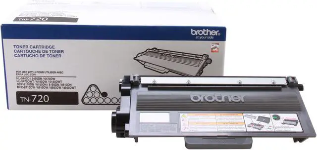 Alt view image 3 of 7 - Brother TN720 Toner Cartridge - Black