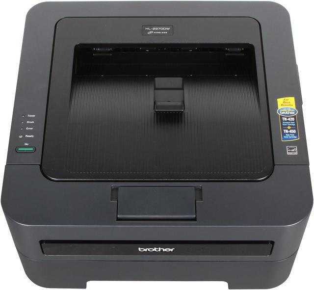 Brother HL-2270DW Workgroup Up to 27 ppm Monochrome Ethernet (RJ-45) / USB  / Wi-Fi Laser Printer with Duplex