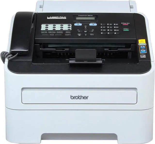 Alt view image 2 of 7 - Brother Intelli FAX-2940 High-Speed Laser Fax