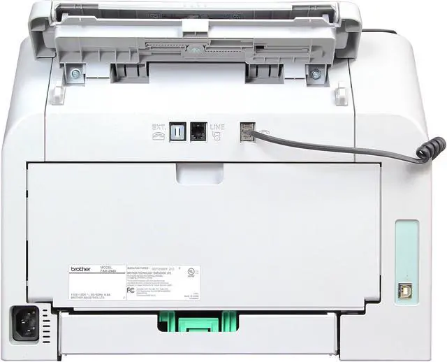 Alt view image 4 of 7 - Brother Intelli FAX-2940 High-Speed Laser Fax