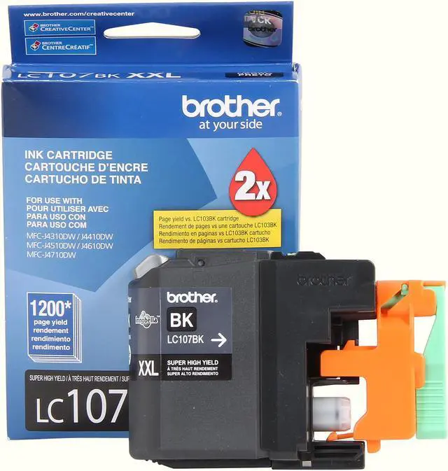 Alt view image 3 of 5 - Brother LC107BK Super High Yield Innobella Ink Cartridge - Black