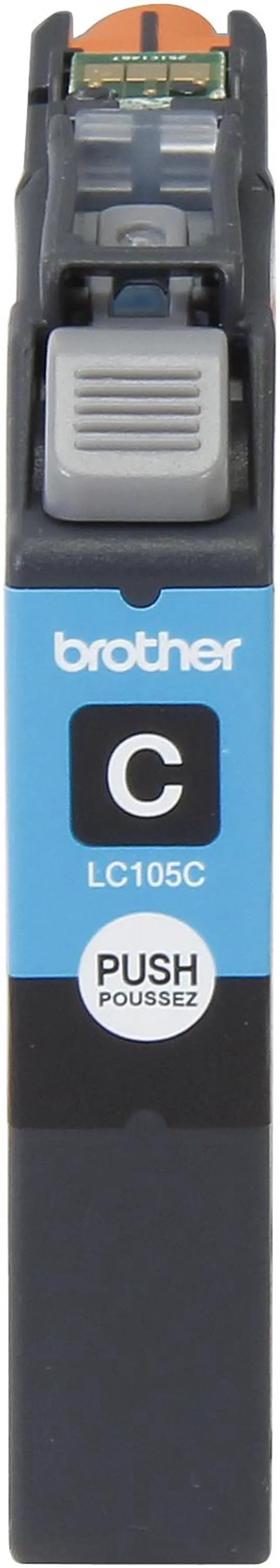 Alt view image 5 of 7 - Brother LC105C Super High Yield Innobella Ink Cartridge - Cyan