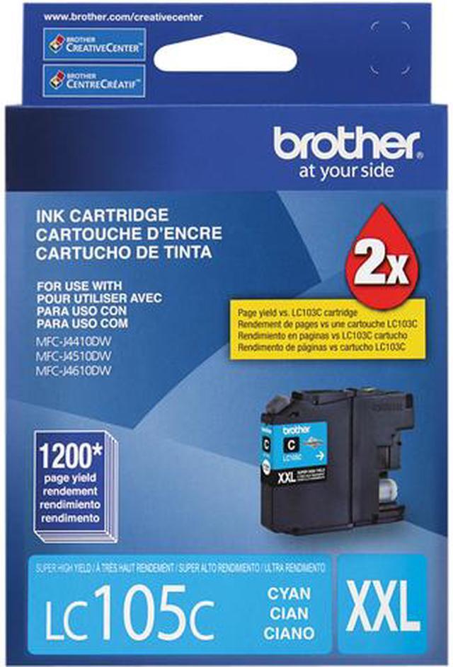 LC105C Innobella Super High-Yield Ink, 1,200 Page-Yield, Cyan