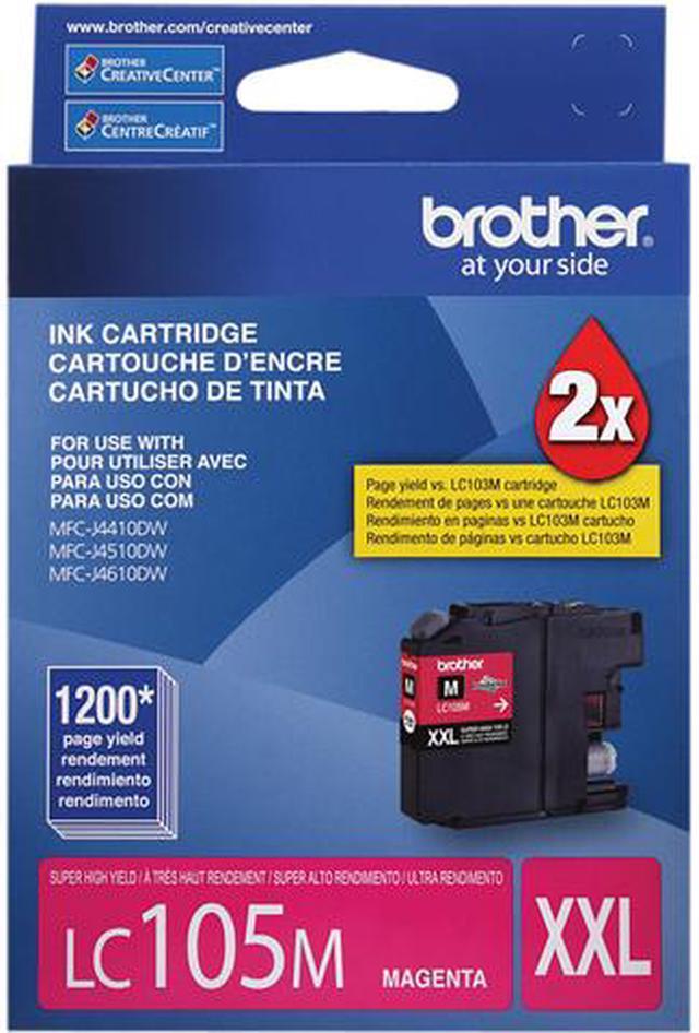 LC105M Innobella Super High-Yield Ink, 1,200 Page-Yield, Magenta LC105M Innobella Super High-Yield Ink, 1,200 Page-Yield, Magenta
