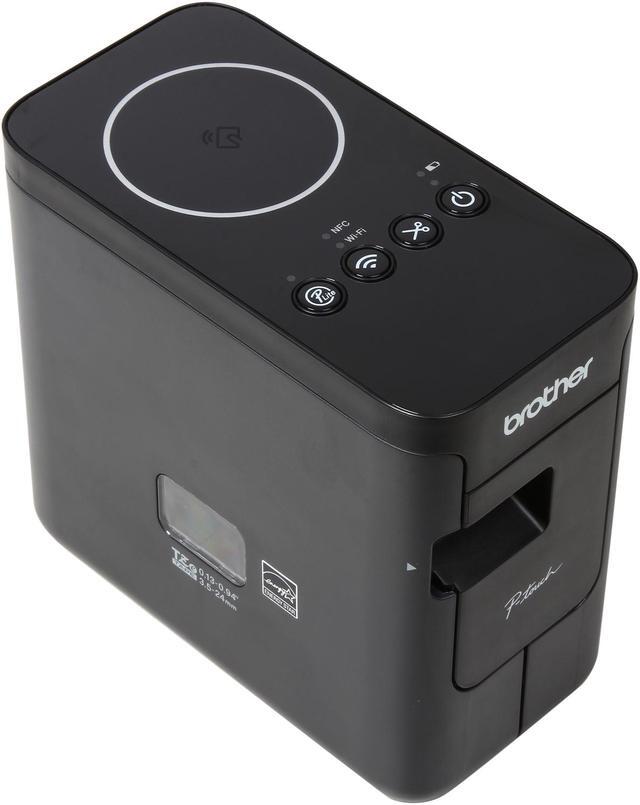 Alt view image 6 of 7 - Brother PT-P750W Compact Label Maker with Wireless Printing