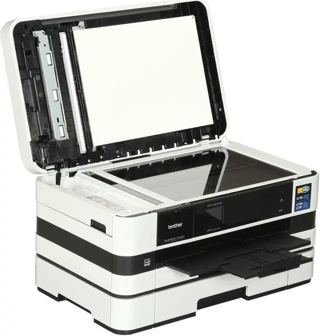 Alt view image 7 of 12 - Brother MFC-J4610DW Wireless Color Multifunction Inkjet Printer