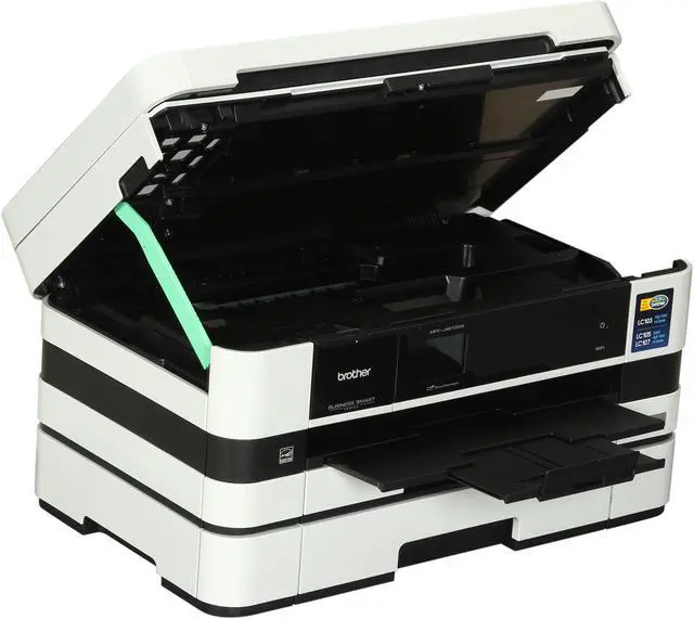 Alt view image 8 of 12 - Brother MFC-J4610DW Wireless Color Multifunction Inkjet Printer