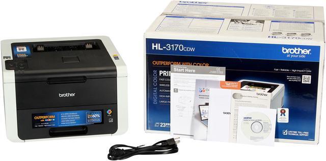 Alt view image 9 of 9 - Brother HL-3170CDW Duplex Wireless Color Laser Printer