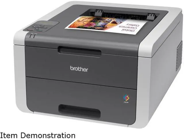 Alt view image 10 of 11 - Brother HL-3140CW Single Function Digital Color Laser Printer with Wireless Networking