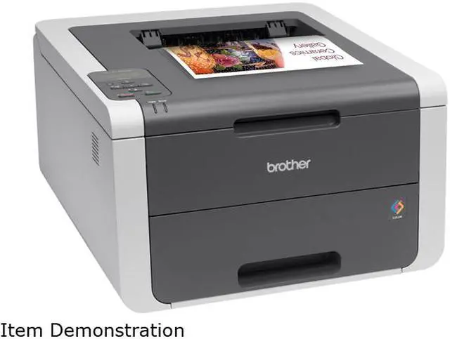 Alt view image 11 of 11 - Brother HL-3140CW Single Function Digital Color Laser Printer with Wireless Networking