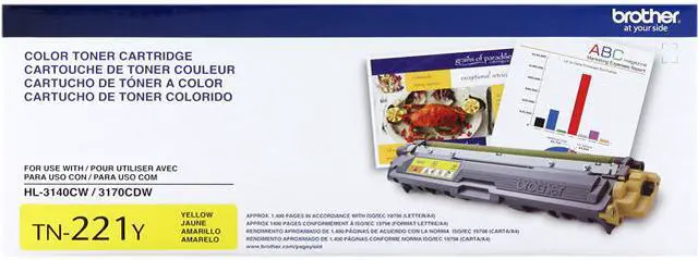 Main image of Brother TN221Y Toner Cartridge - Yellow