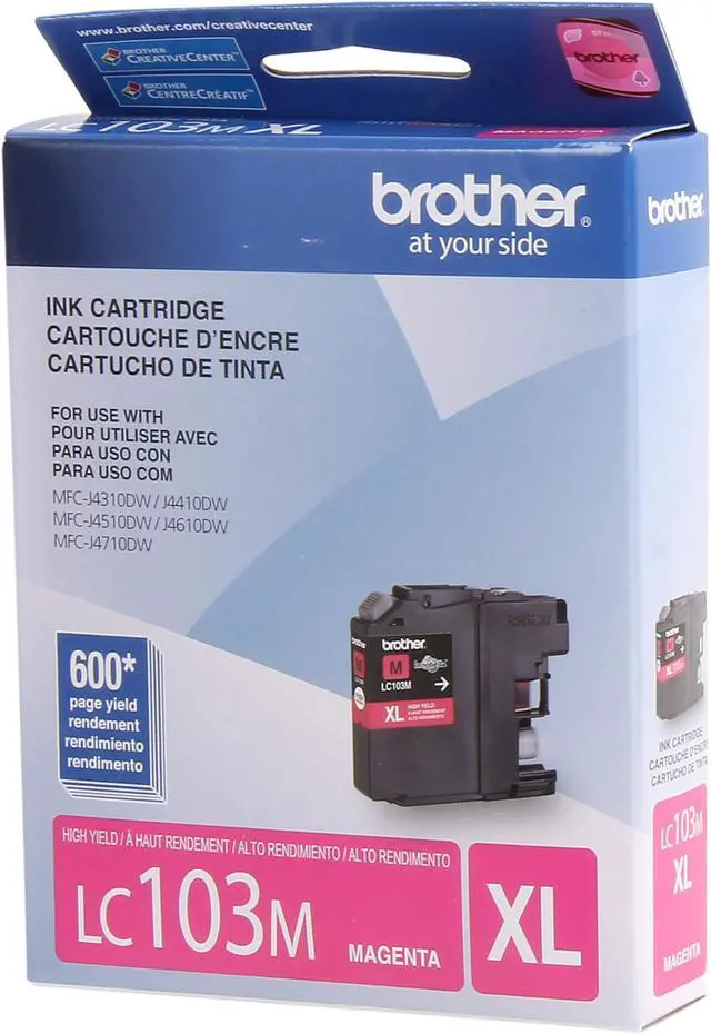 Alt view image 2 of 6 - Brother LC103MS Ink Cartridge - Magenta