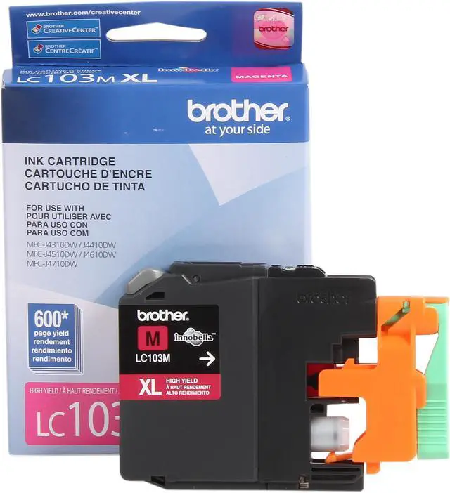 Alt view image 3 of 6 - Brother LC103MS Ink Cartridge - Magenta