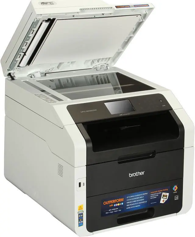 Alt view image 7 of 13 - Brother MFC-9330CDW Duplex Wireless / USB Color All-in-one Laser Printer