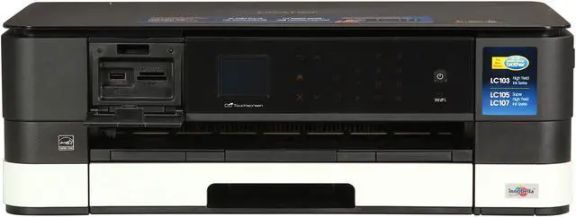 Alt view image 2 of 10 - Brother MFC-J4310DW Wireless Color Multifunction Inkjet Printer