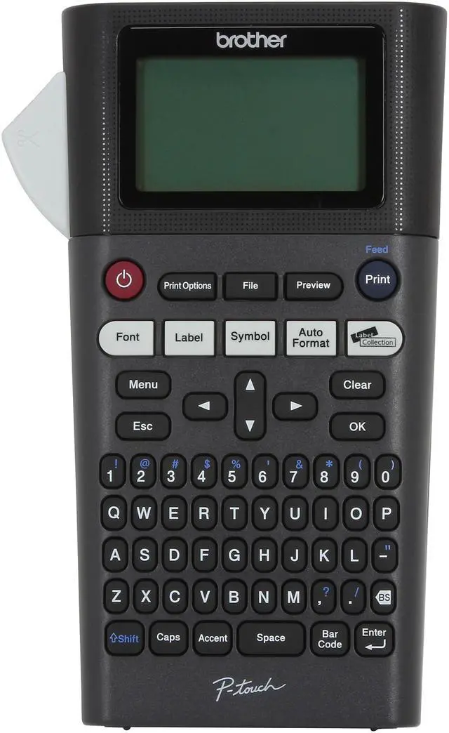 Alt view image 2 of 7 - Brother PT-H300LI Rechargeable, Take-It-Anywhere Labeler, Thermal Transfer, 180 dpi, 20 mm/sec, Up to 2 Print Lines, Manual Cutter