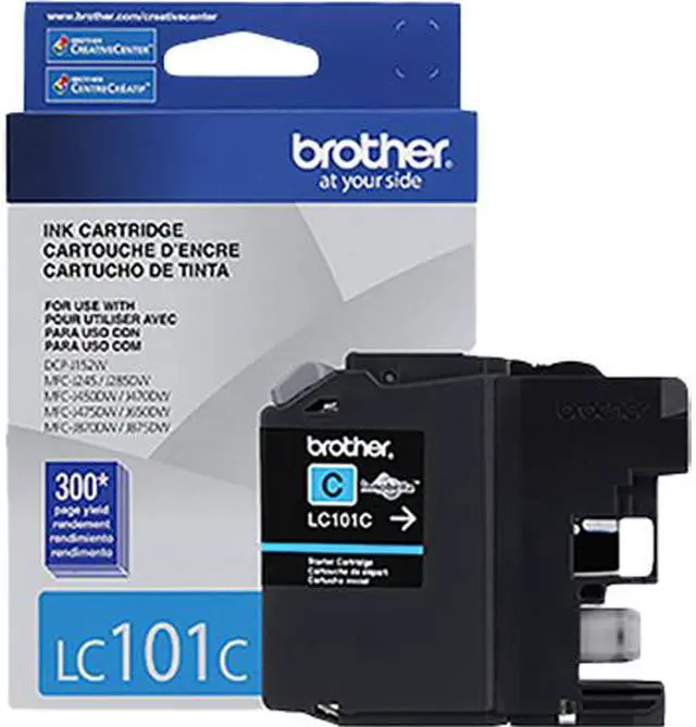 Main image of Brother LC101C High Yield Innobella Ink Cartridge - Cyan