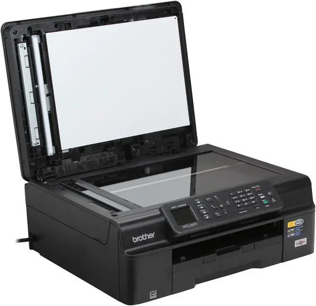 Alt view image 6 of 9 - Brother MFC-J450dw 6000 x 1200 dpi USB / Wireless Duplex InkJet MFP Color Printer