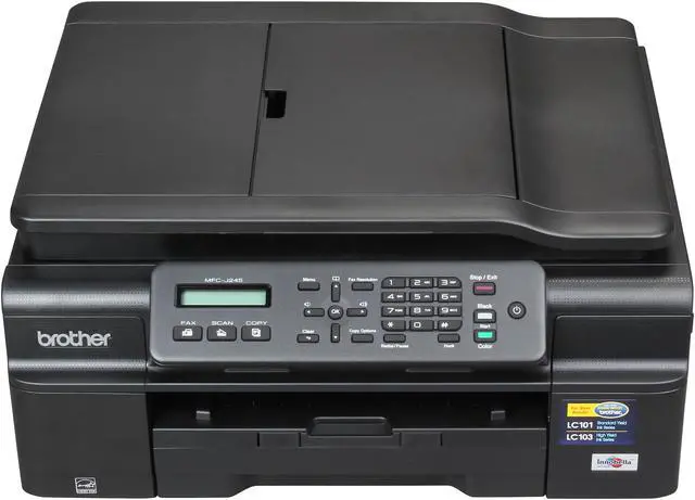 Alt view image 5 of 8 - Brother MFC-J245 Color Multifunction Inkjet Printer