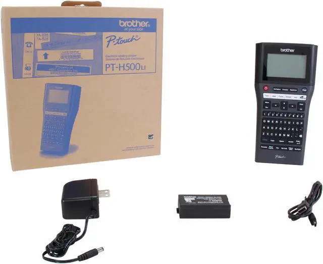 Alt view image 9 of 8 - Brother P-touch PT-H500LI Label Maker