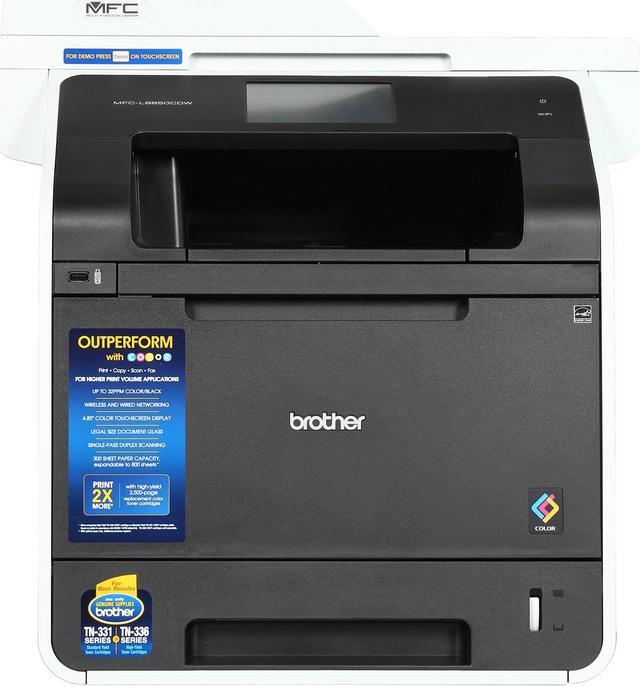 Alt view image 4 of 12 - Brother MFC-L8850CDW Duplex 2400 x 600 DPI Wireless/USB Color Laser Printer